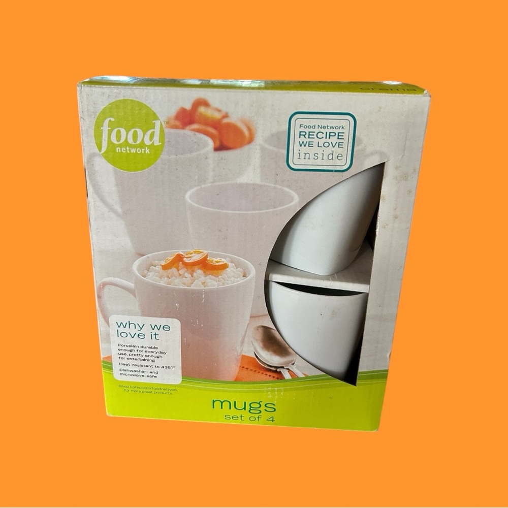 Food Network White Coffee & Tea Accessories